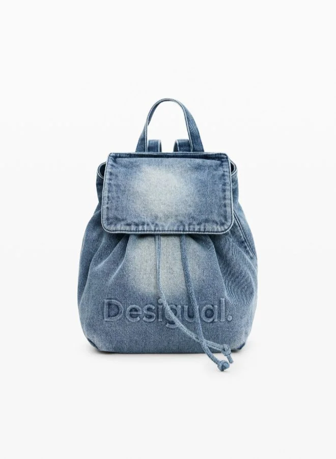 ديسيجوال حقيبة ظهر صغيرة من الجينز مع تعاويذ